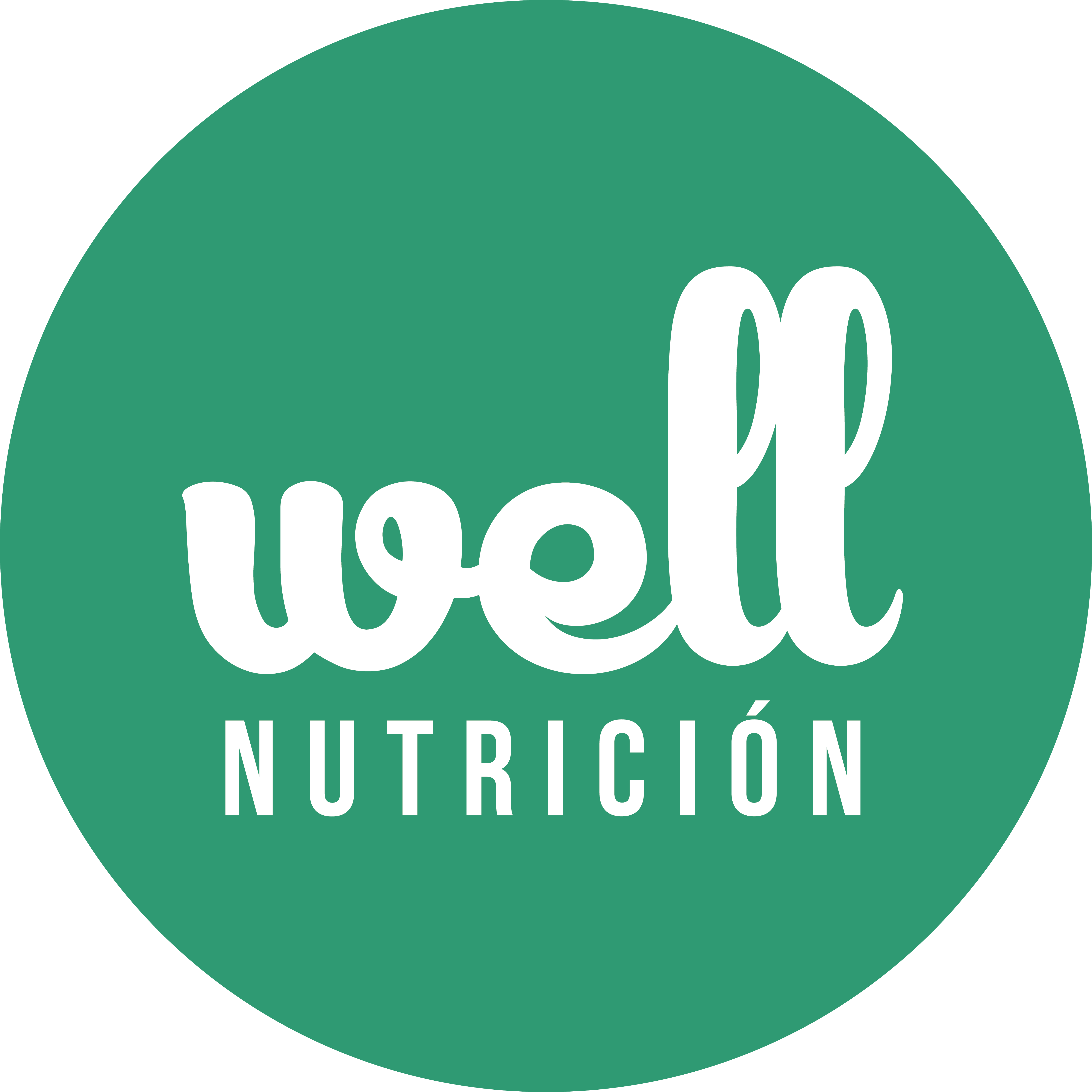 Logotipo de la clínica Well Nutrición 